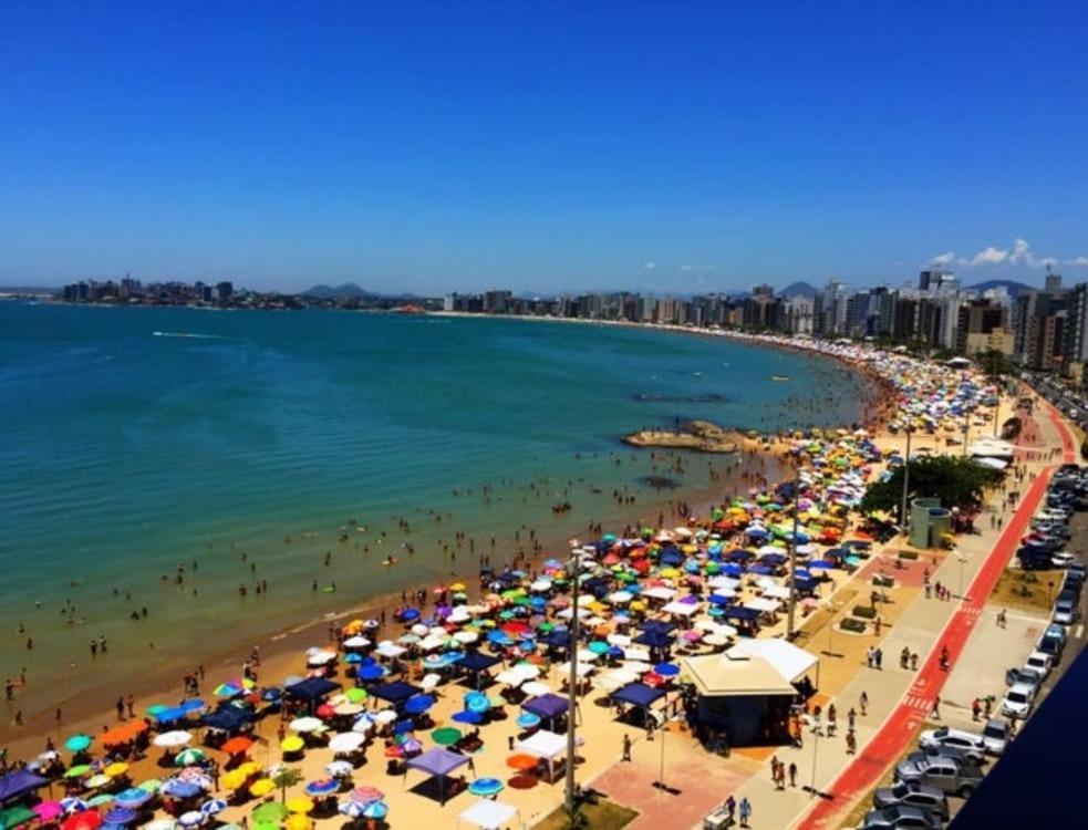 Apt Encantador Praia Do Morro 20 Metros Da Praia. Apartamento Guarapari Exterior foto